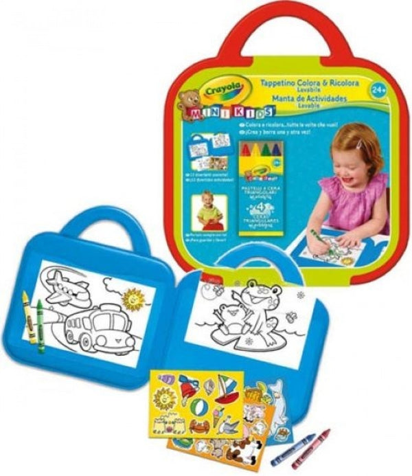 PIZARRA LAVABLE PARA COLOREAR CRAYOLA MINI KIDS