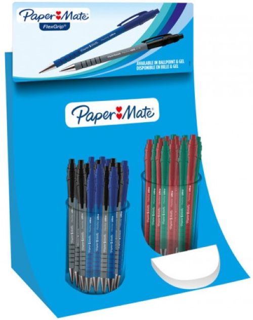 EXP 96 BOLIGRAFOS FLEXGRIP ULTRA COLORES SURTIDOS