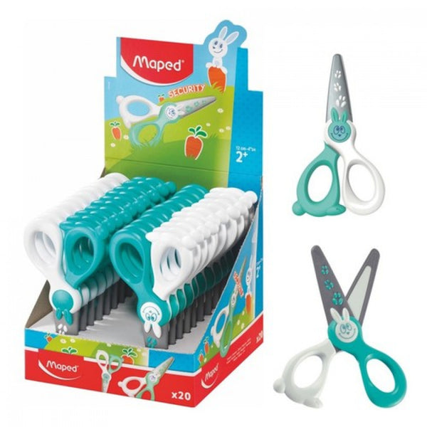 C/20 tijeras kidikut 12cm fibra de vidrido maped