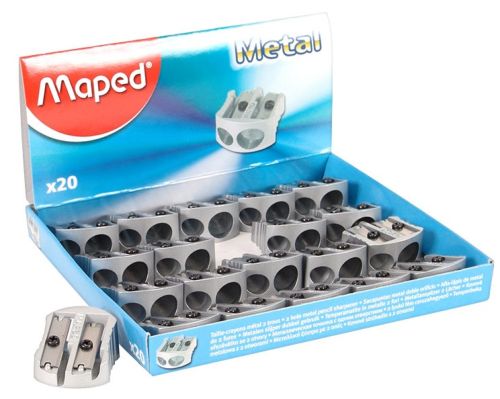 C/20 afilalapices metal doble