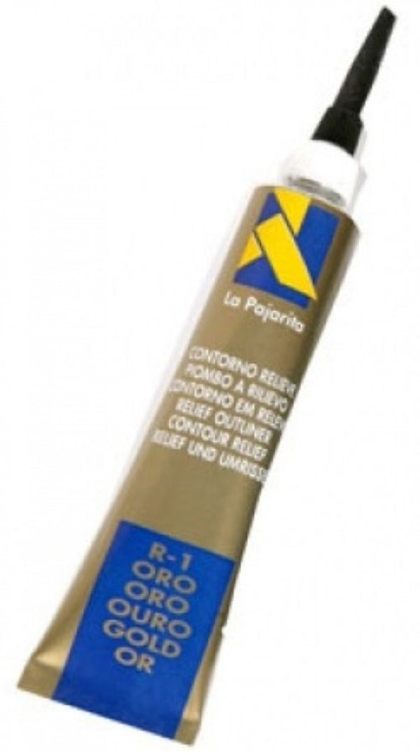 C/6 CONTORNO RELIEVE MULTISUPERFICIE LA PAJARITA ORO