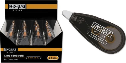 C/24 cinta correctora office club mini 5mmx8m