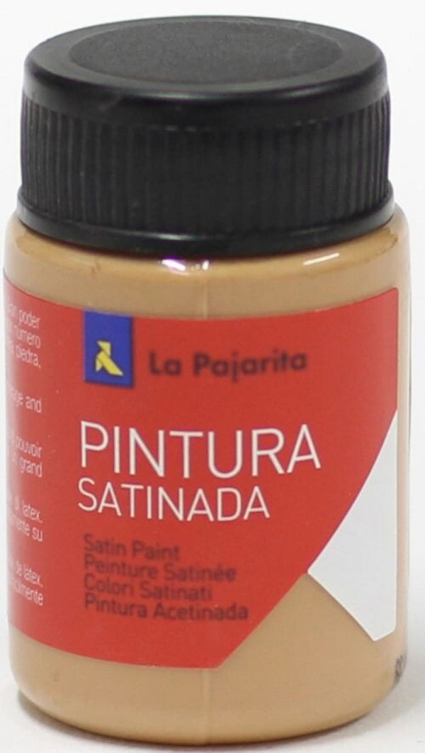 C/6 bote pintura satinada la pajarita terracota base latex