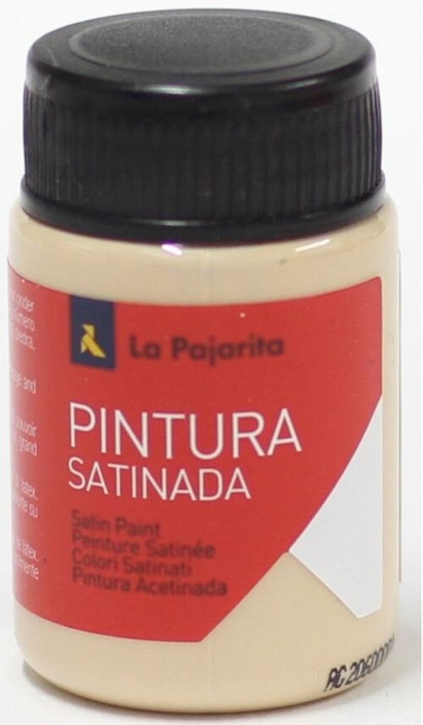 C/6 bote pintura satinada la pajarita carne base latex