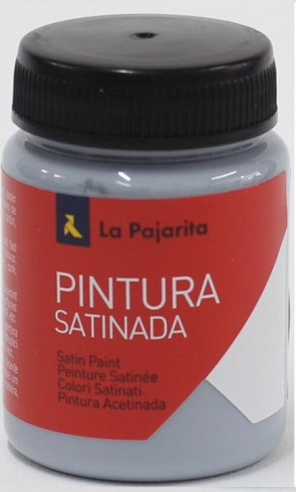 C/6 bote pintura satinada la pajarita azul porcelana base latex