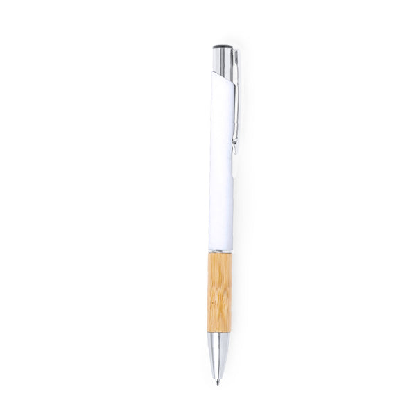Bolígrafo VERKAL personalizado blanco