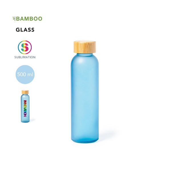 Botella de Cristal Zayru personalizada