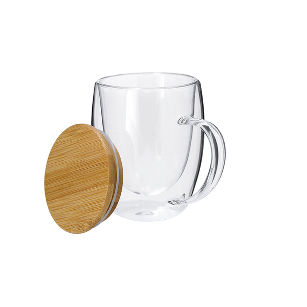 Taza vidrio Helmug personalizada