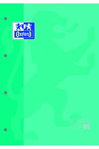 Paq/5 recambio color1 ice mint a4 80h 4 taladros 90g. cuadricula 5x5