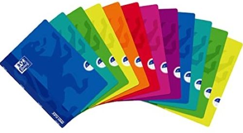 Paq/10 libretas openflex a4 48h 90g hztl 2m colores surtidos