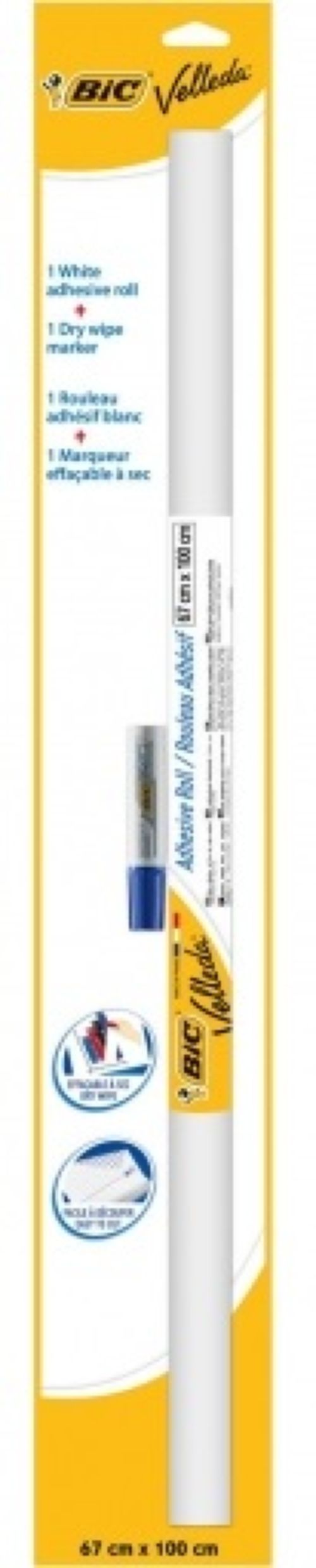 Rollo pizarra velleda blanco 67*100 cm