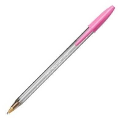 C/20 BOLIGRAFOS BIC CRISTAL LARGE FUN ROSA