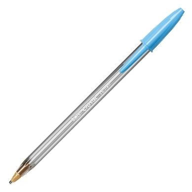 C/20 BOLIGRAFOS BIC CRISTAL LARGE FUN TURQUESA