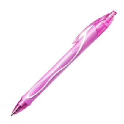 C/12 BOLIGRAFO BIC GEL-OCITY QUICK DRY COLOR ROSA