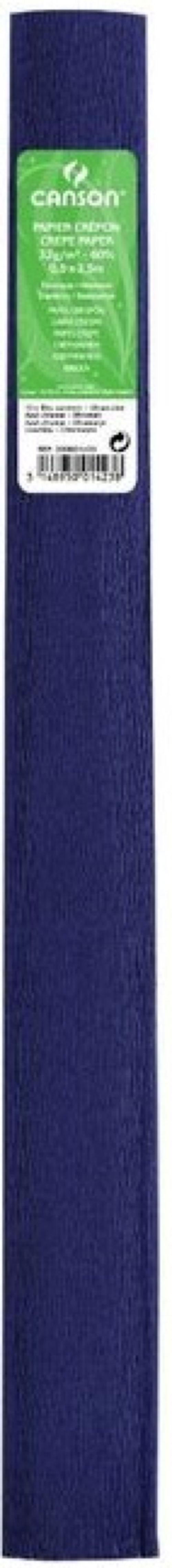 ROLLO CONTINUO PAPEL CRESPON 50X250CM ULTRAMAR 30G