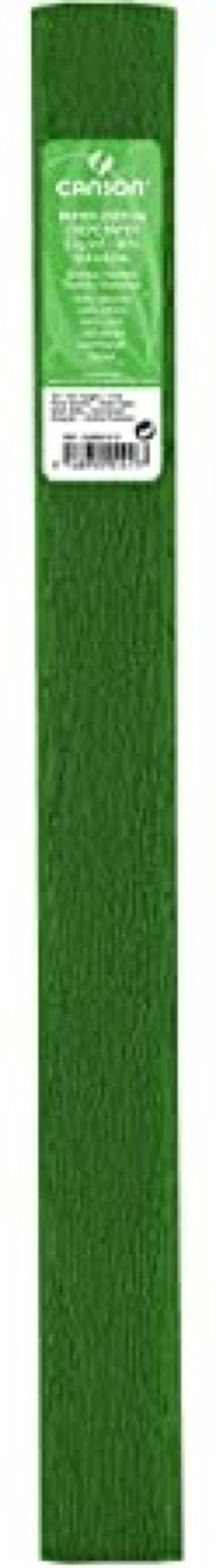 ROLLO CONTINUO PAPEL CRESPON 50X250CM VERDE PASTEL 32G