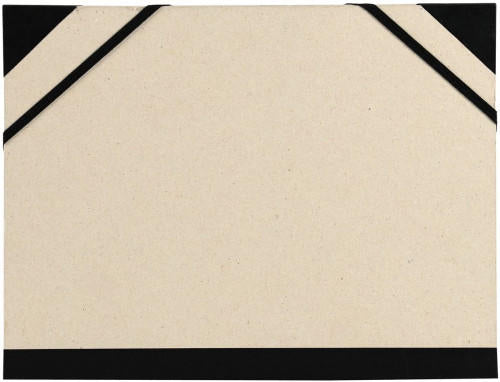 Carpeta dibujo carton con gomas 26x33cm canson brut gris