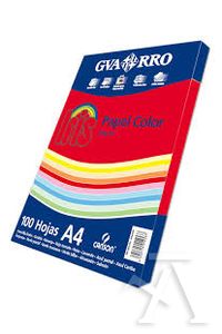 PAQUETE IRIS REPRO A4 100H 80G COLOR TOMATE GUARRO