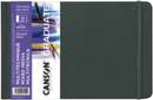 Cuaderno canson mix media blanco 14x21,6 36h 200g grano fino