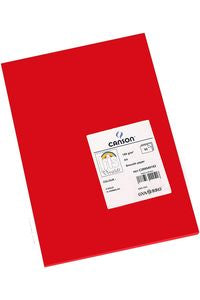 Paq/50 cartulinas a4 rojo iris