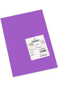 Paq/50 cartulinas a4 violeta iris