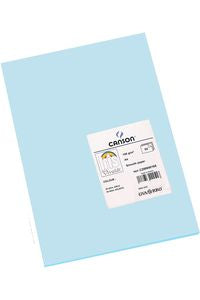 Paq/50 cartulinas a4 azul cielo iris