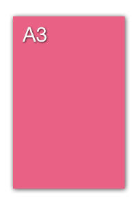 PAQ/50 CARTULINAS IRIS A3 185G. FUCSIA