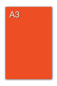 PAQ/50 CARTULINAS IRIS A3 185G. TOMATE