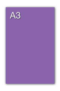 PAQ/50 CARTULINAS IRIS A3 185G. VIOLETA