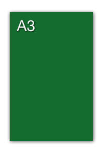 PAQ/50 CARTULINAS IRIS A3 185G. VERDE AMAZONAS