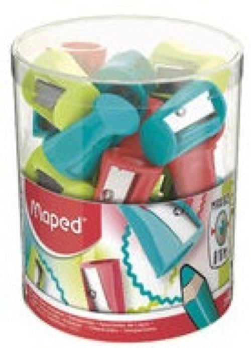 Expositor 36 afilalapices plastico 1 uso maxi vivo maped