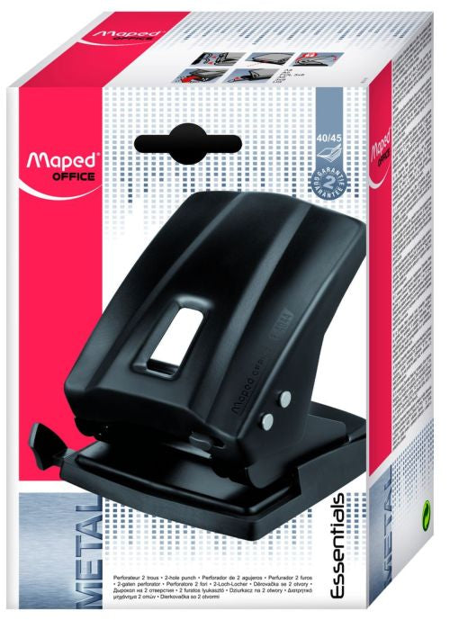 TALADRO ESSENTIALS METAL NEGRO 40 HOJAS MAPED