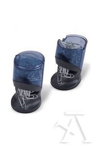 Bote portaclips negro con 100 clips Maped