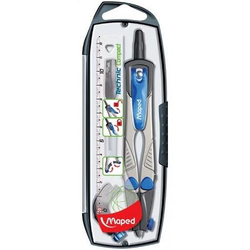 Compases technic compact 4 piezas maped