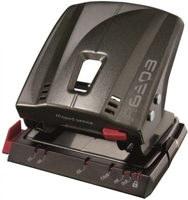 Taladro advanced metal gris oscuro 30/35 hojas maped