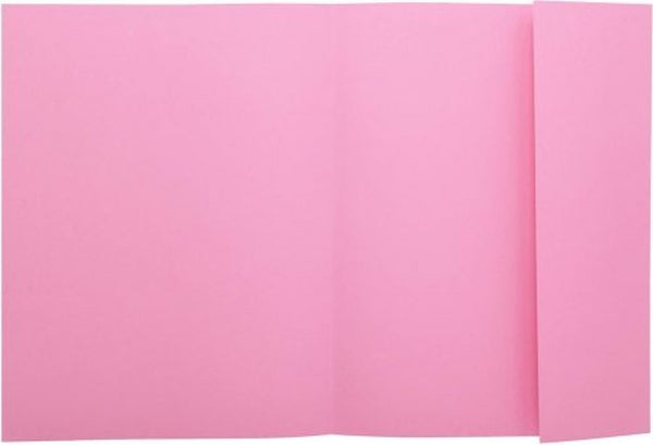 C/100 SUBCARPETAS A4 160G 1 SOLAPA COLOR ROSA