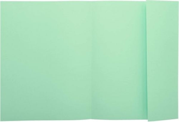 C/100 SUBCARPETAS A4 160G 1 SOLAPA COLOR VERDE