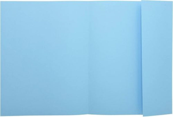 C/100 SUBCARPETAS A4 160G 1 SOLAPA COLORE AZUL CLARO