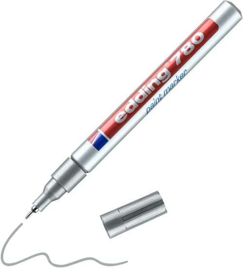 C/10 ROTULADOR EDDING 780 PLATA 54