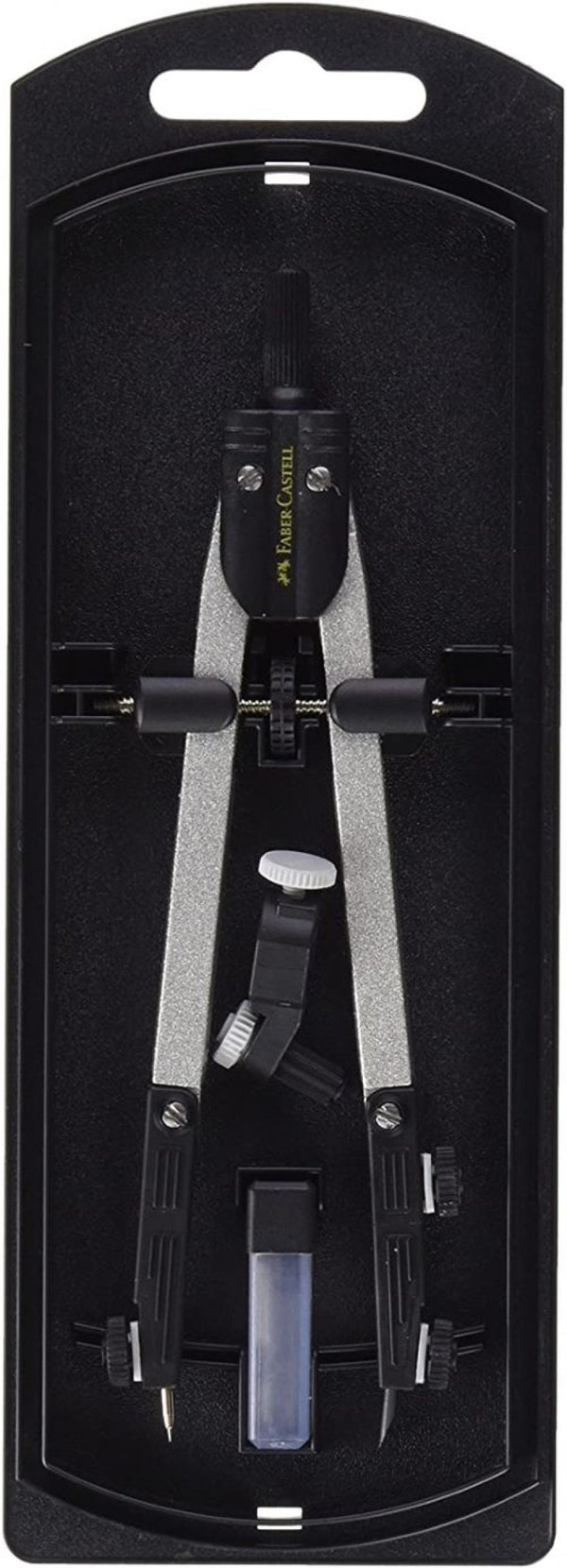 Compas de ajuste rapido con adaptador universal faber castell