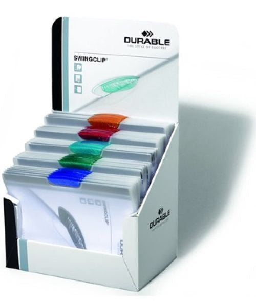 Exp 30 carpeta pinza swingclip transparente