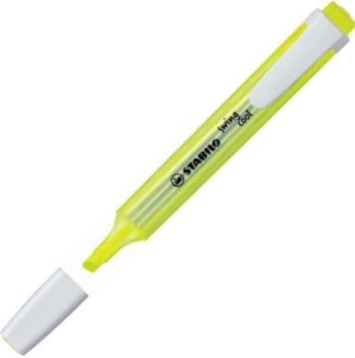 C/10 MARCADORES FLUORESCENTES SWING COOL AMARILLO 275/24