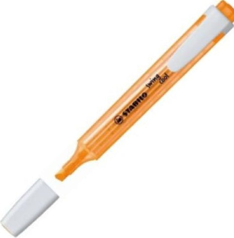 C/10 MARCADORES FLUORESCENTES SWING COOL AMARILLO 275/24