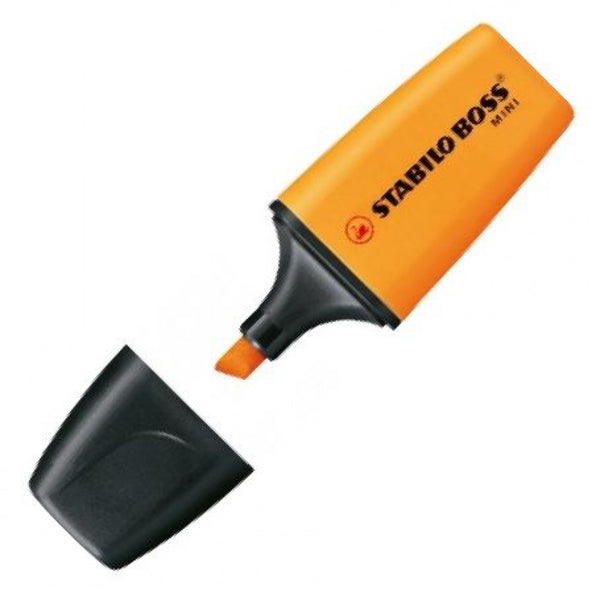 C/10 MARCADOR FLUORESCENTE STABILO BOSS MINI NARANJA