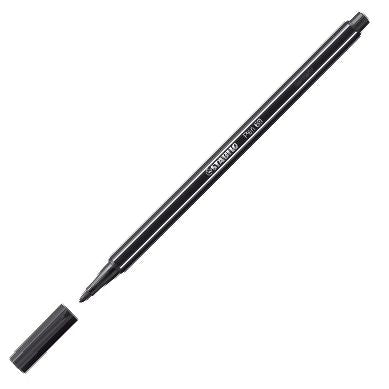 C/10 rotulador stabilo pen 68 negro nº46 punta 1,omm