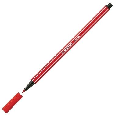 C/10 rotulador stabilo pen 68 rojo carmin nº48 punta 1,omm