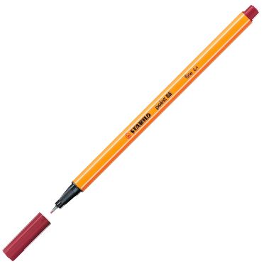 C/10 stabilo point 88 purpura nº19 punta de fibra 0,4mm