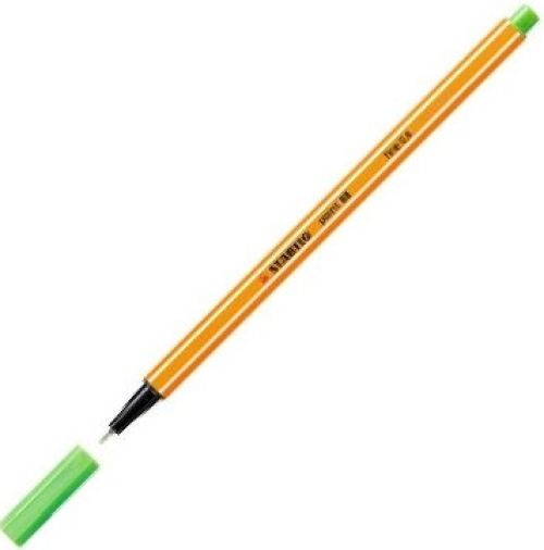 C/10 STABILO POINT 88 VERDE LIMA Nº14 PUNTA DE FIBRA 0,4MM