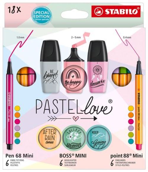 Set mini World Pastel Love Colecction