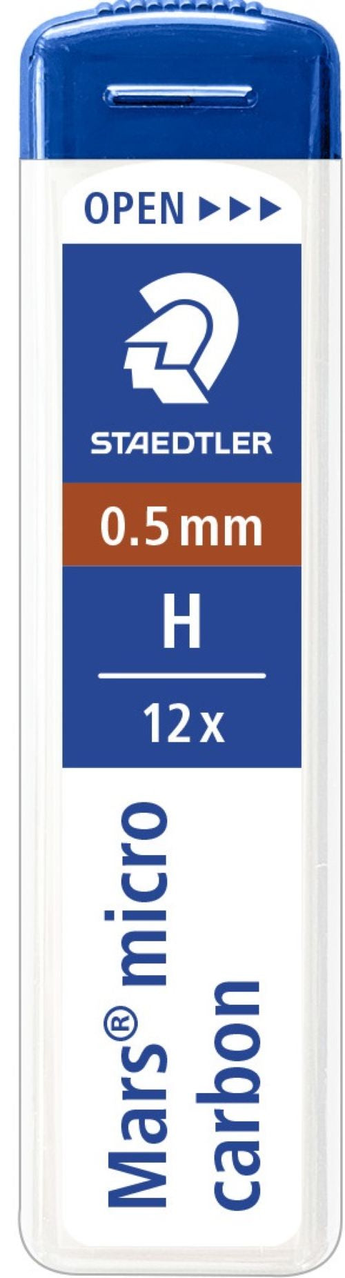 C/12 TUBOS MINAS 0,5MM HB MARS MICRO CARBON STAEDTLER
